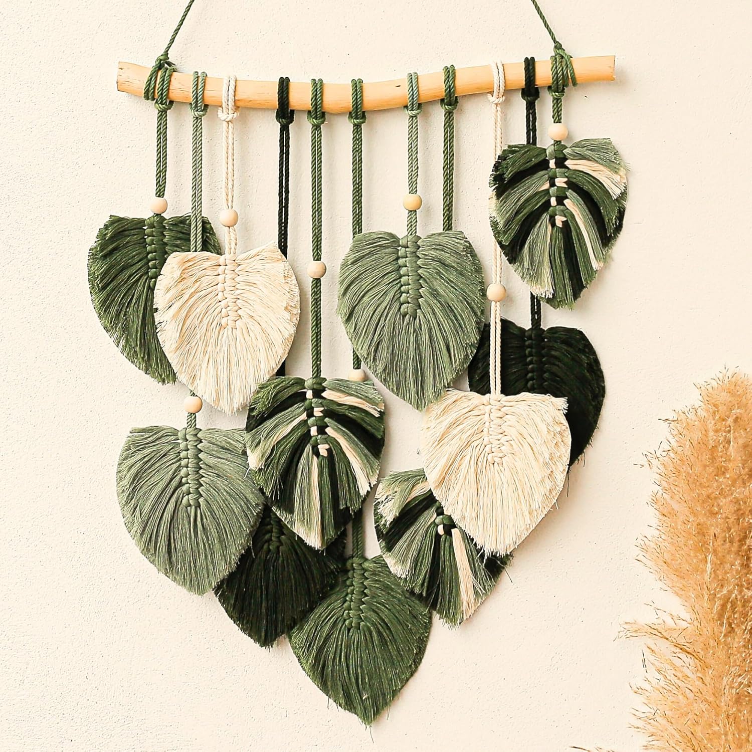 Boho Wall Decor - Large Macrame Wall Hanging - Boho Bedroom Decor - Tapestry for Bedroom - 31x39 inches