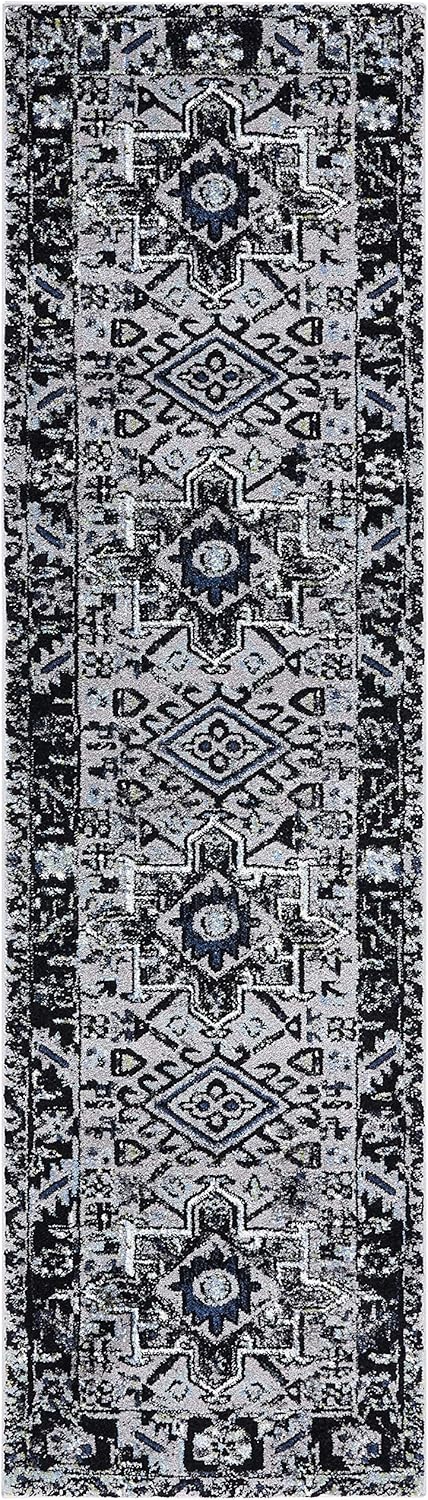 SAFAVIEH Area Rug 8x10 - Vintage Hamadan Collection - Large - Red & Multi, Traditional Persian Design, Non-Shedding & Easy to Clean, Ideal for Living Room, Bedroom, Dining Space (VTH211A)
